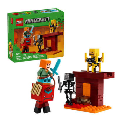 Lego | Minecraft The Nether Lava Battle - 21266