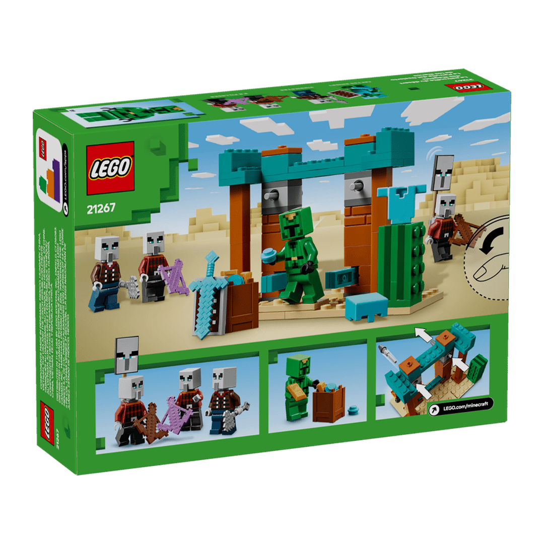 Lego | Minecraft The Illager Desert Patrol - 21267