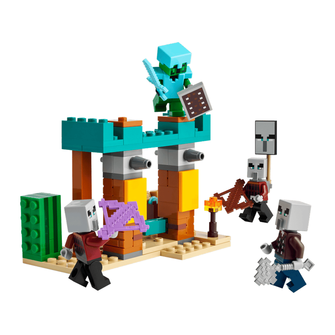 Lego | Minecraft The Illager Desert Patrol - 21267