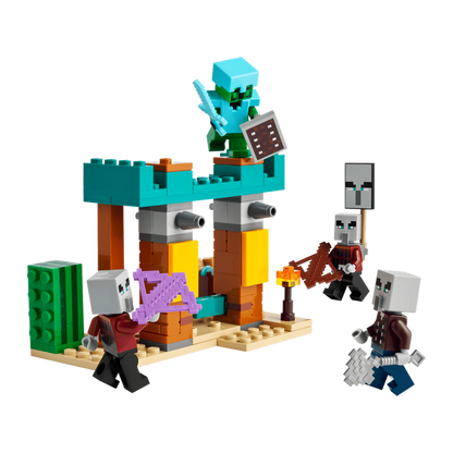 Lego | Minecraft The Illager Desert Patrol - 21267