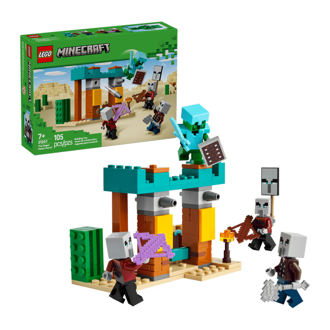 Lego | Minecraft The Illager Desert Patrol - 21267