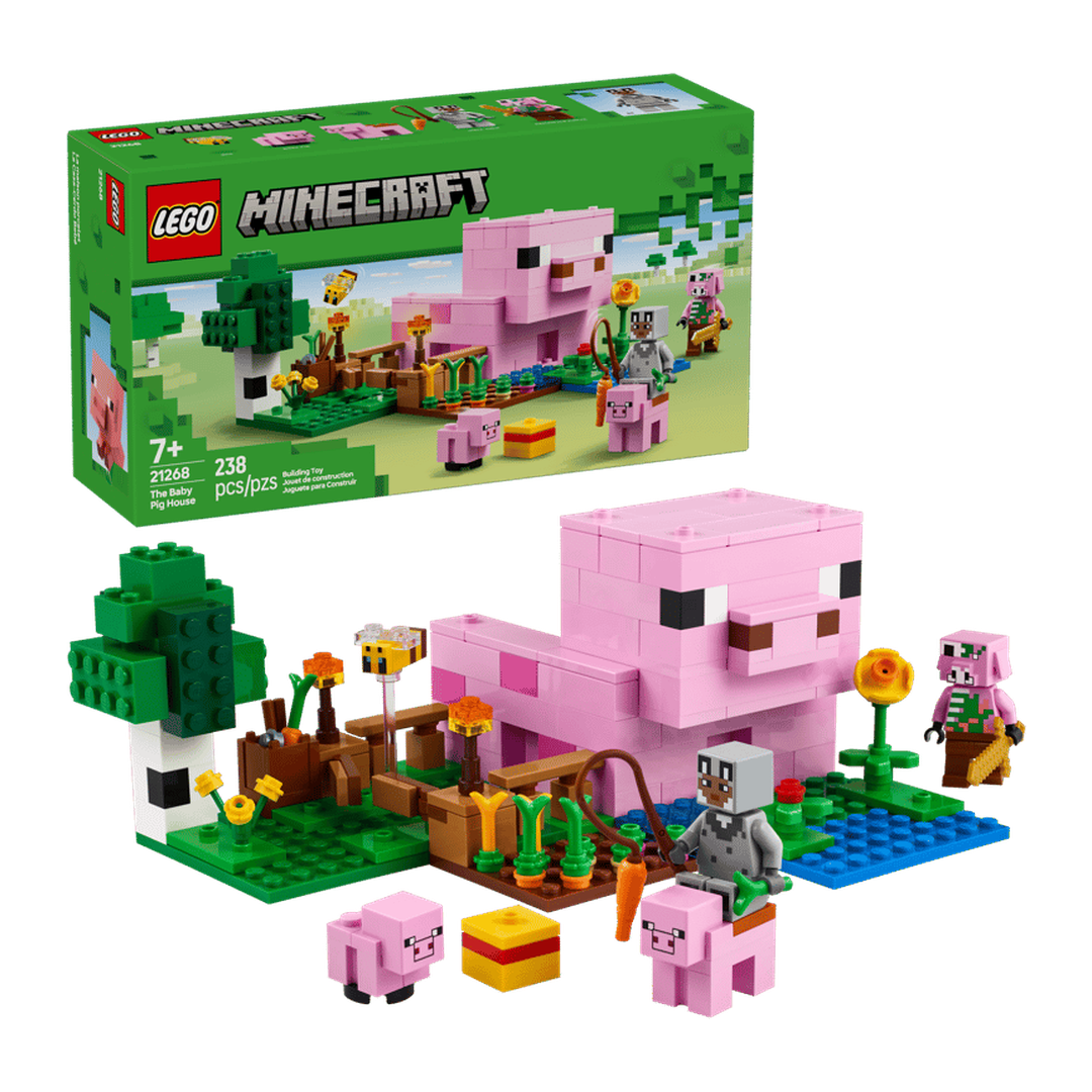 Lego | Minecraft The Baby Pig House 21268