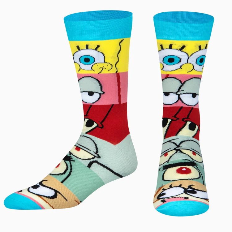 ODD SOX | Chaussette - Spongebob Mash-Up [Homme]