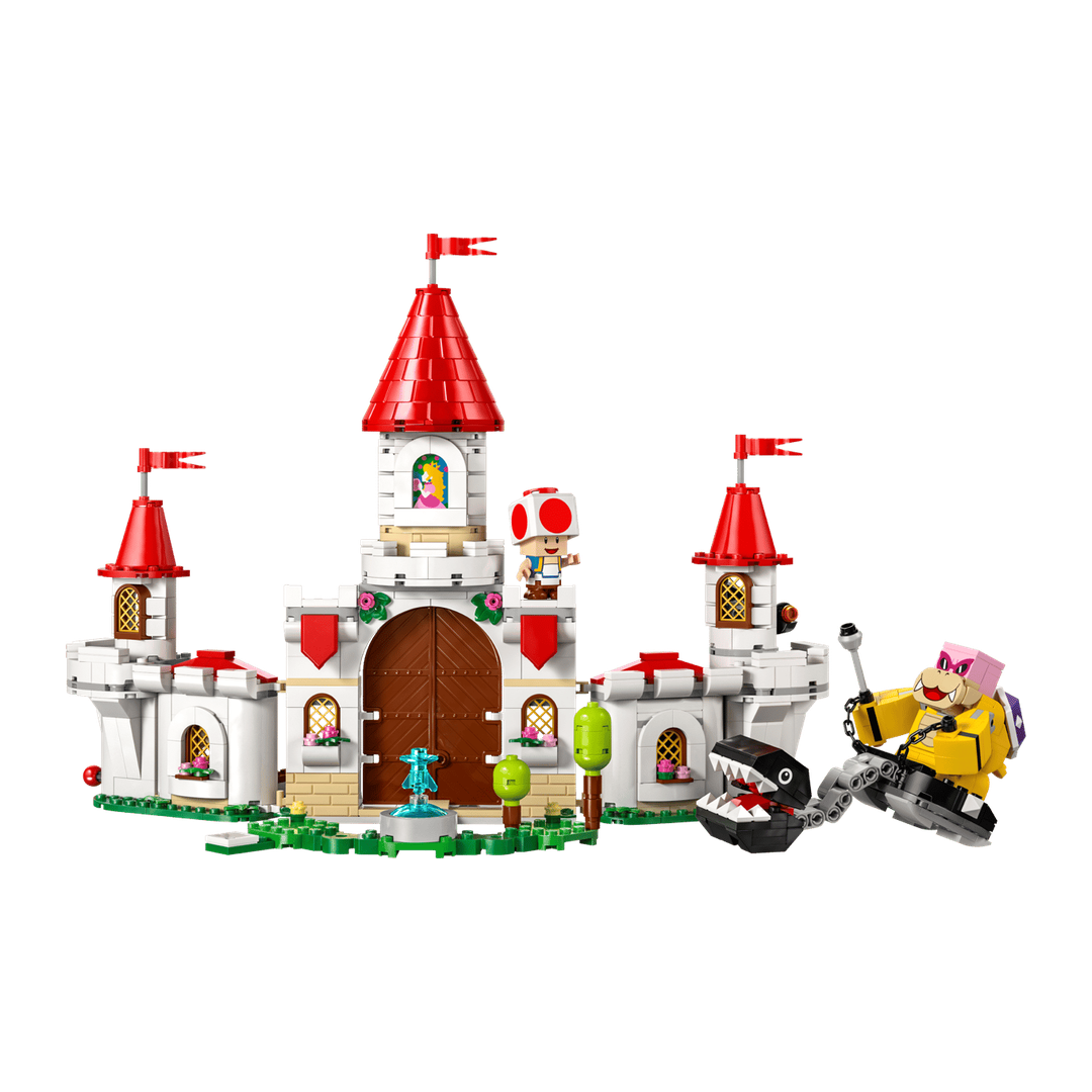Lego | Super Mario Battle With Roy At Peach Castle - 71435