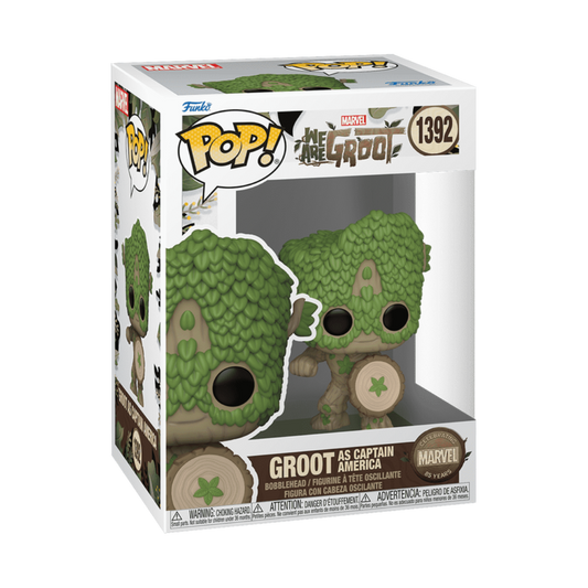 , Funko Pop! | Groot Captain America #1392