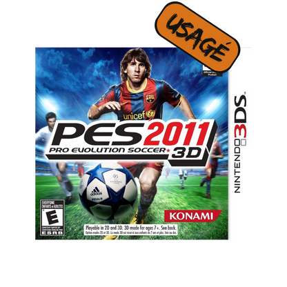 Nintendo 3DS | PES 2011 Pro Evolution Soccer 3D - Usagé