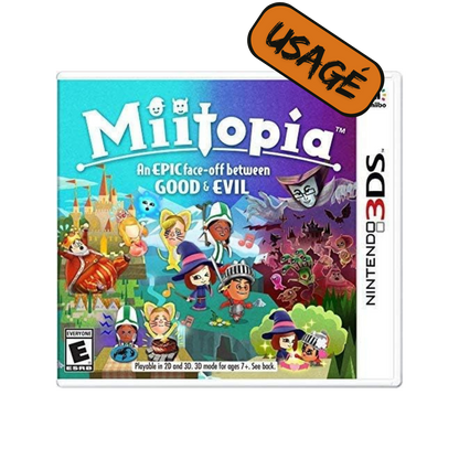 Nintendo 3DS | Miitopia - Usagé