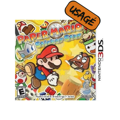 Nintendo 3DS | Paper Mario : Sticker Star - Usagé