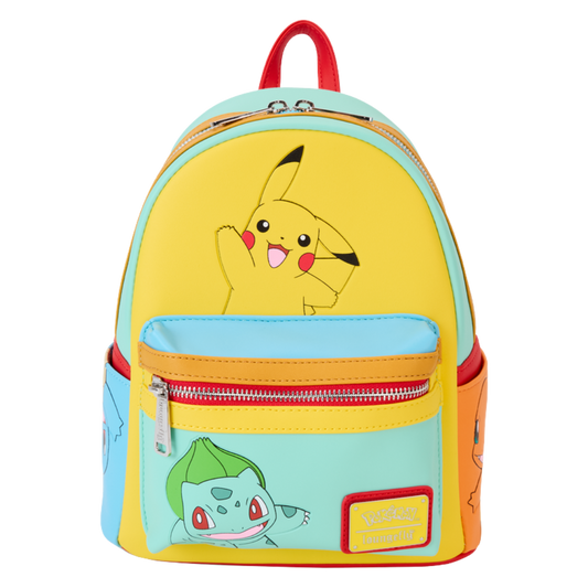 Loungefly | Sac à Dos - Pokemon Color Block