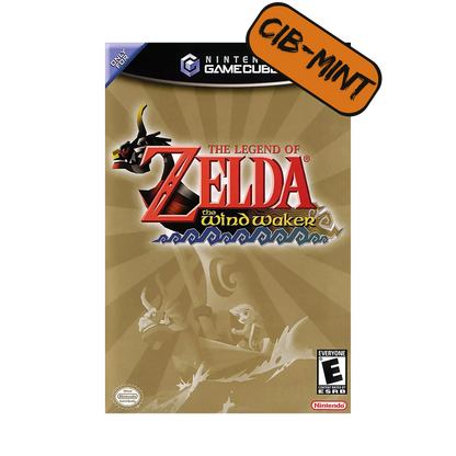 , Zelda Wind Waker Gamecube Cib Mint