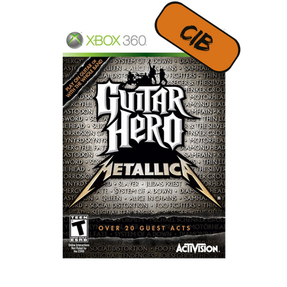 Xbox 360 | Guitare Hero Metallica - CIB