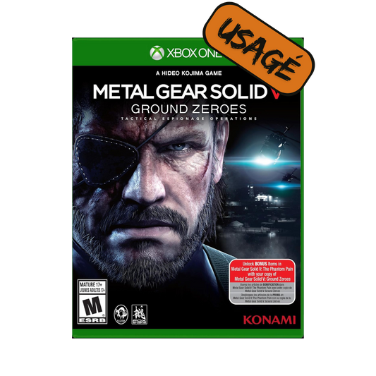 Xbox One | Metal Gear Solid V Ground Zero - Usagé