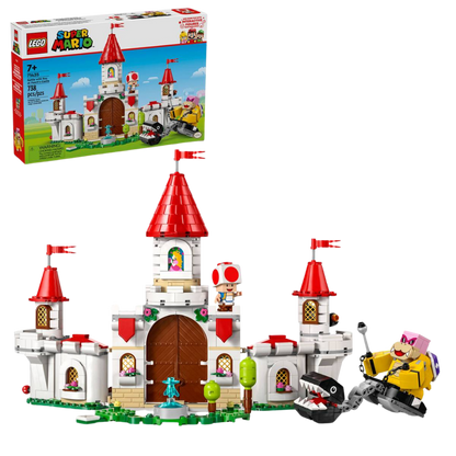 Lego | Super Mario Battle With Roy At Peach Castle - 71435