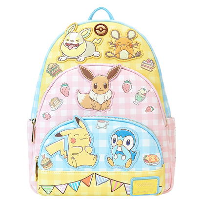 Loungefly | Sac à Dos - Pokemon Cafe Triple Pocket