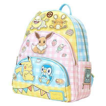 Loungefly | Sac à Dos - Pokemon Cafe Triple Pocket