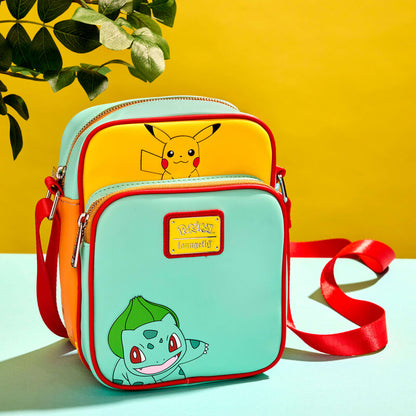 Loungefly | Sac à Dos - Pokemon Color Block Crossbody Bag