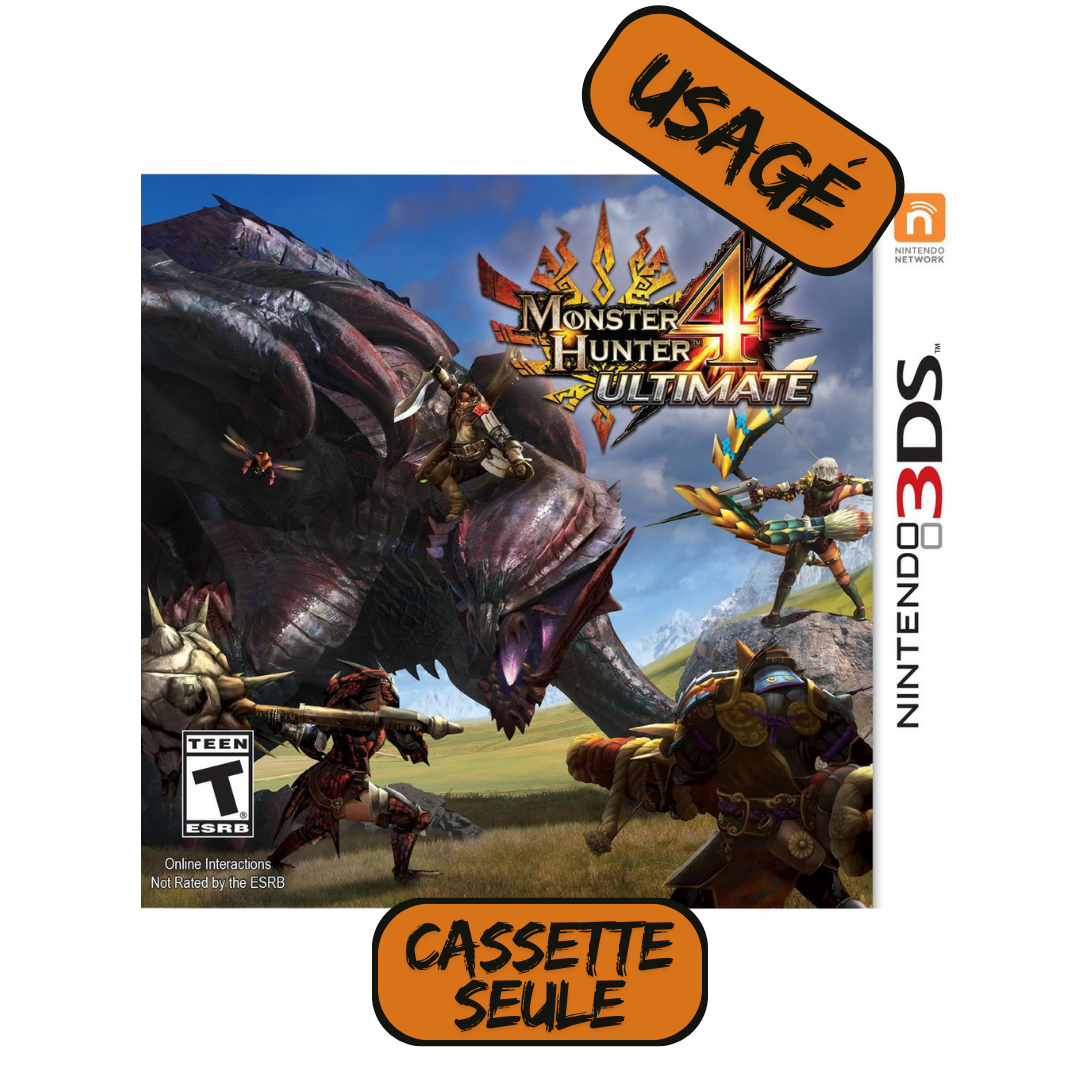 Nintendo 3DS | Monster Hunter 4 Ultimate (Loose)