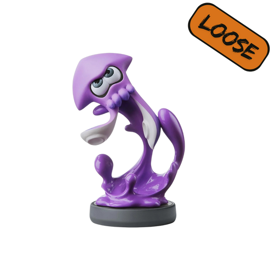 Amiibo | Inkling Squid - Neon Purple - Loose