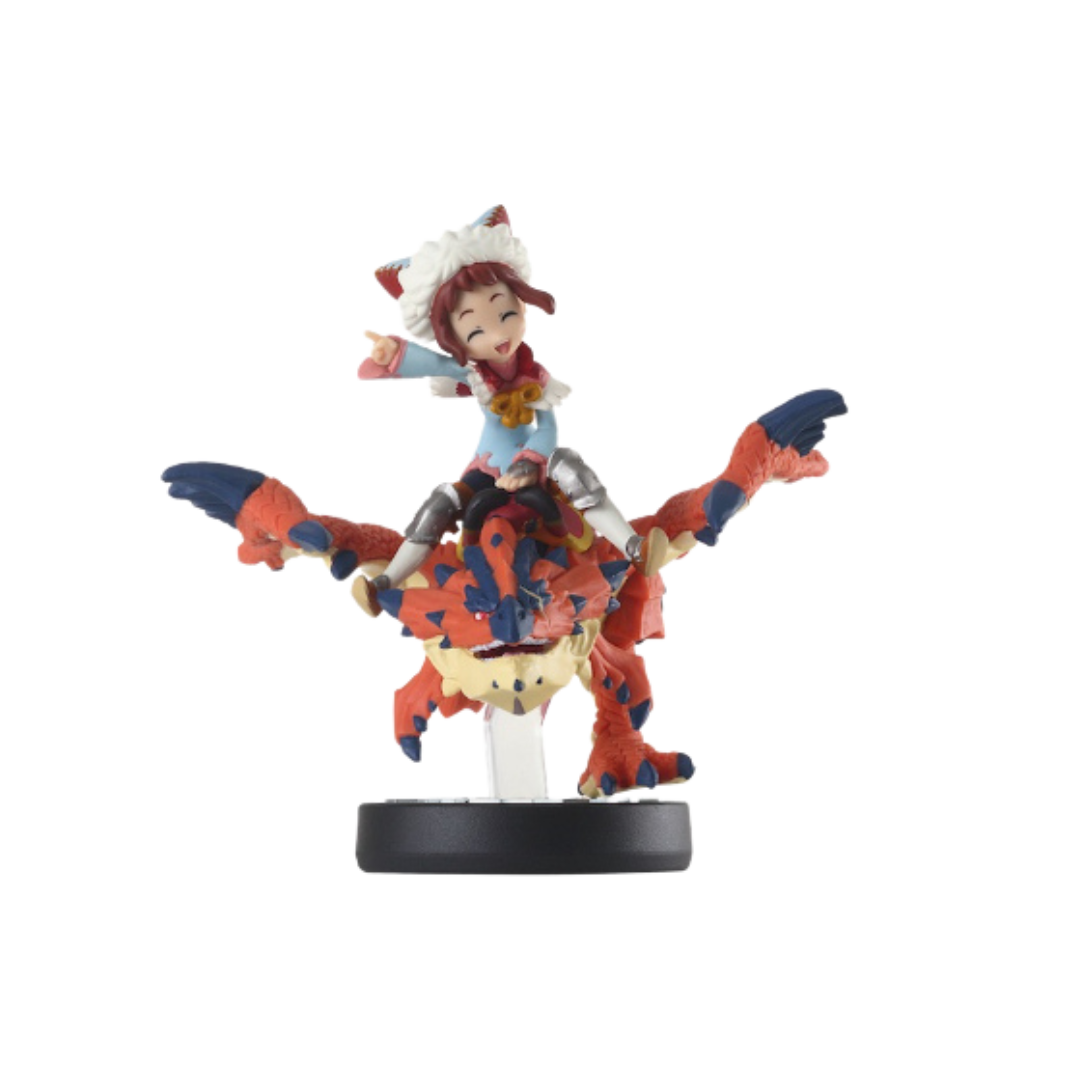 Amiibo | One-Eyed Liolaeus And Rider [Girl] - Monster Hunter Stories