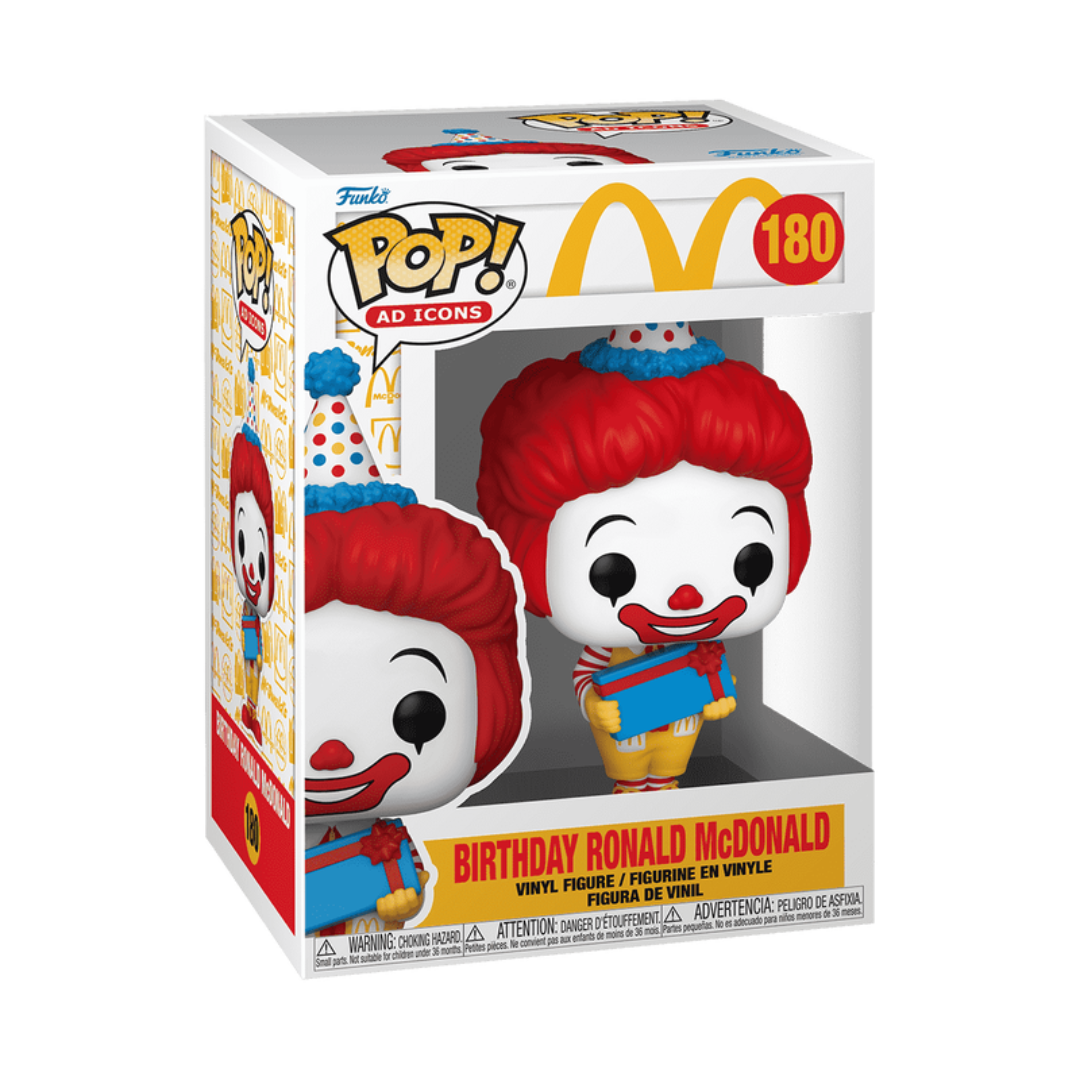 Funko Pop! | Birthday Ronald Mcdonald #180