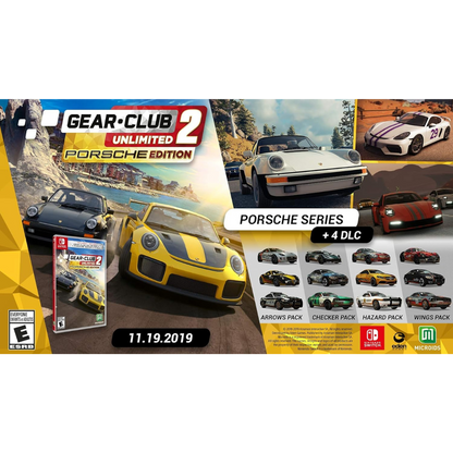 Nintendo Switch | Gear Club 2 : Unlimited Porsche Edition