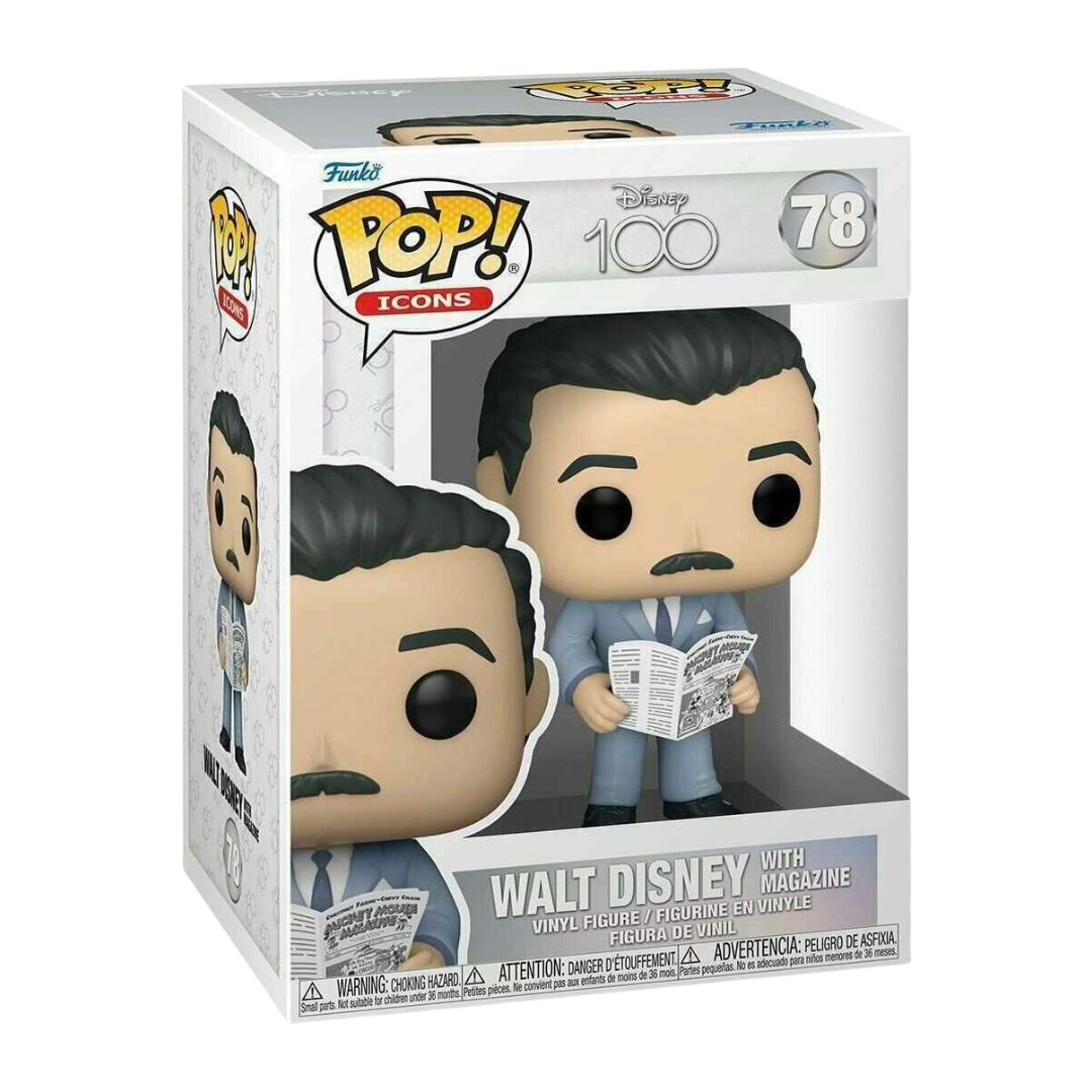 Funko Pop! | Walt Disney with Magazine #78