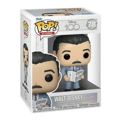 Funko Pop! | Walt Disney with Magazine #78