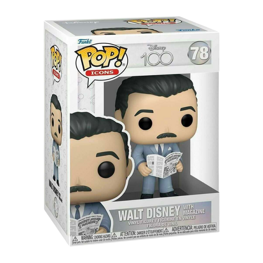 Funko Pop! | Walt Disney with Magazine #78