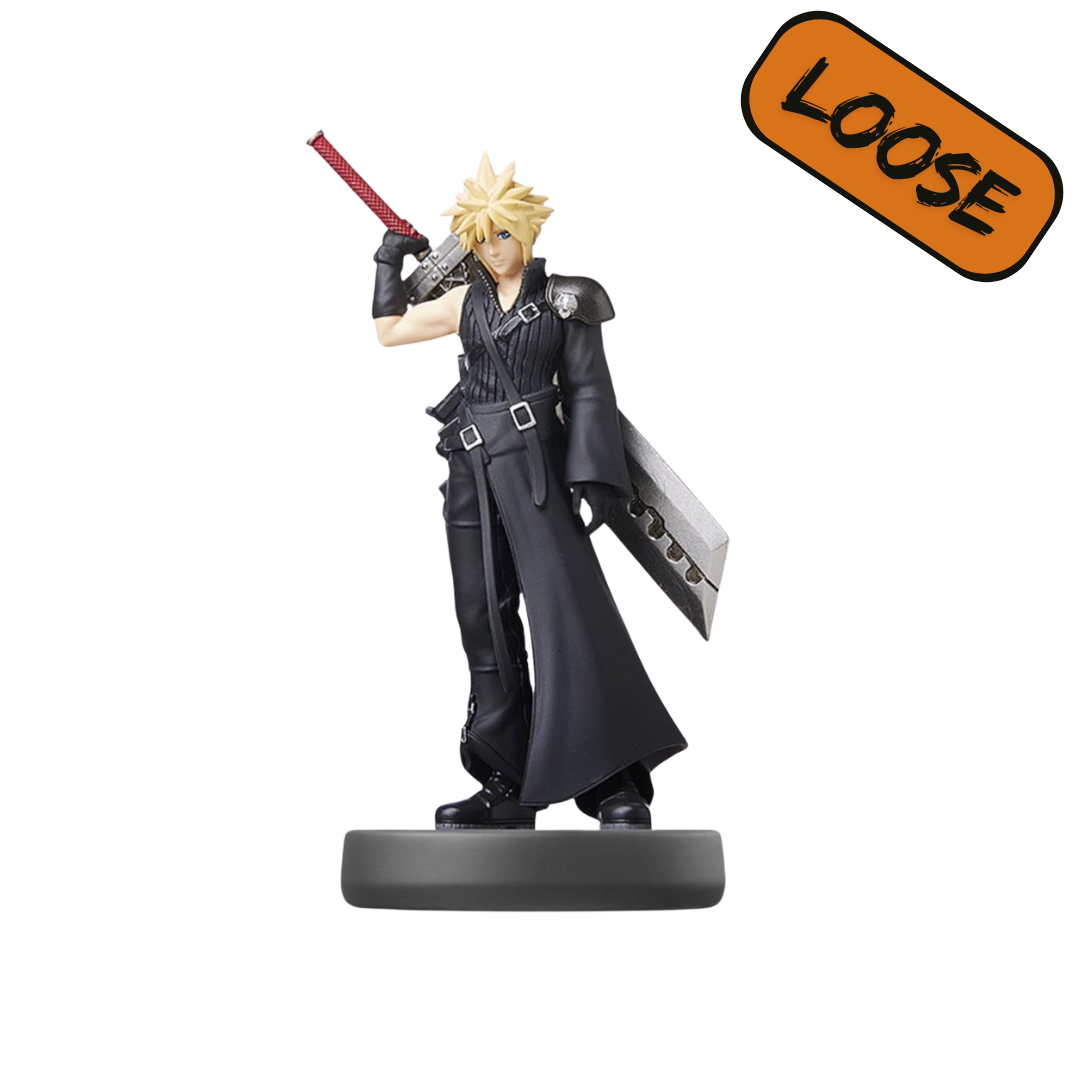 Amiibo | Cloud - Super Smash Bros - Player 2 - Loose