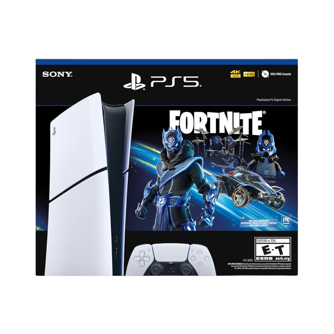 Playstation 5 | Console Digital - Fortnite Edition