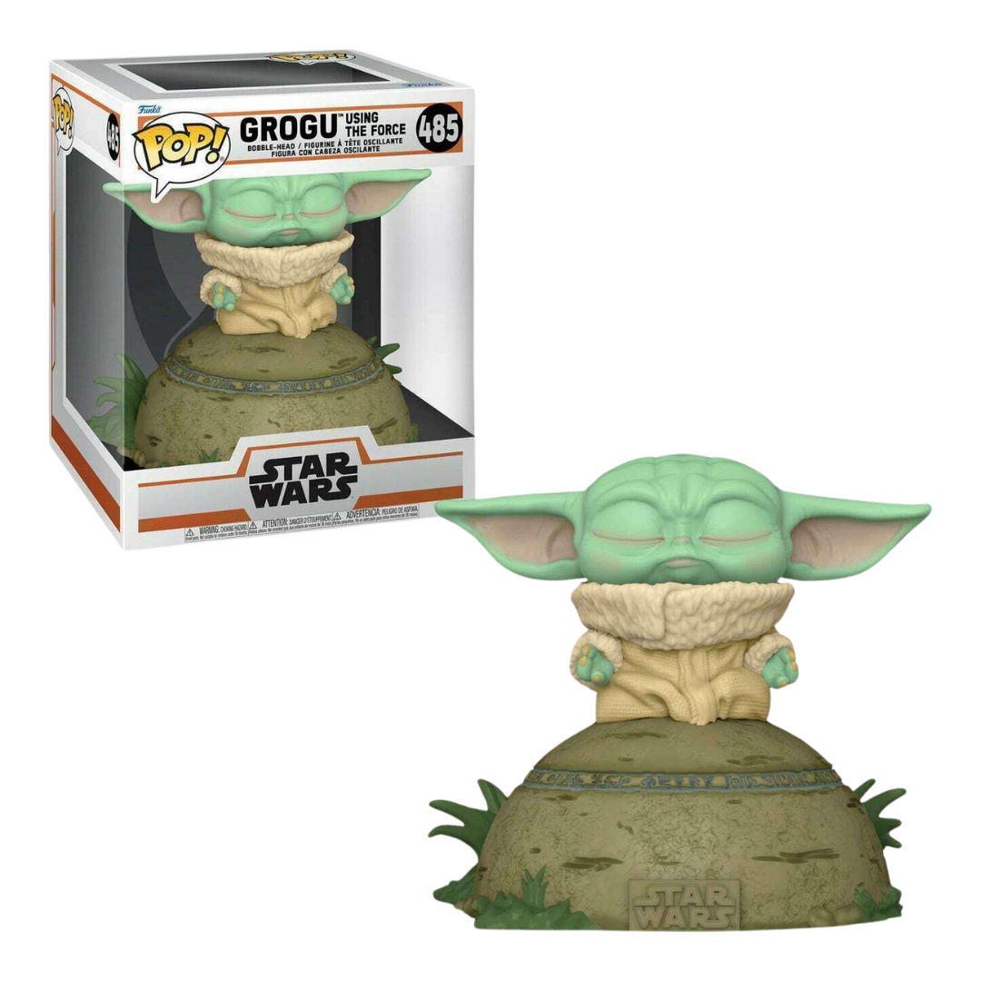 Funko Pop! | Grogu Using the Force #485 - Dmg Box