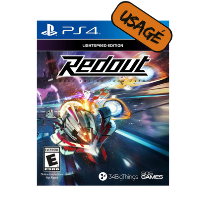 Playstation 4 | Redout Race Faster Than Ever - Usagé