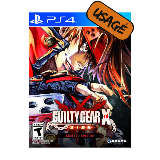 Playstation 4 | Guilty Gear Xrd: Sign - Limited Edition - Usagé