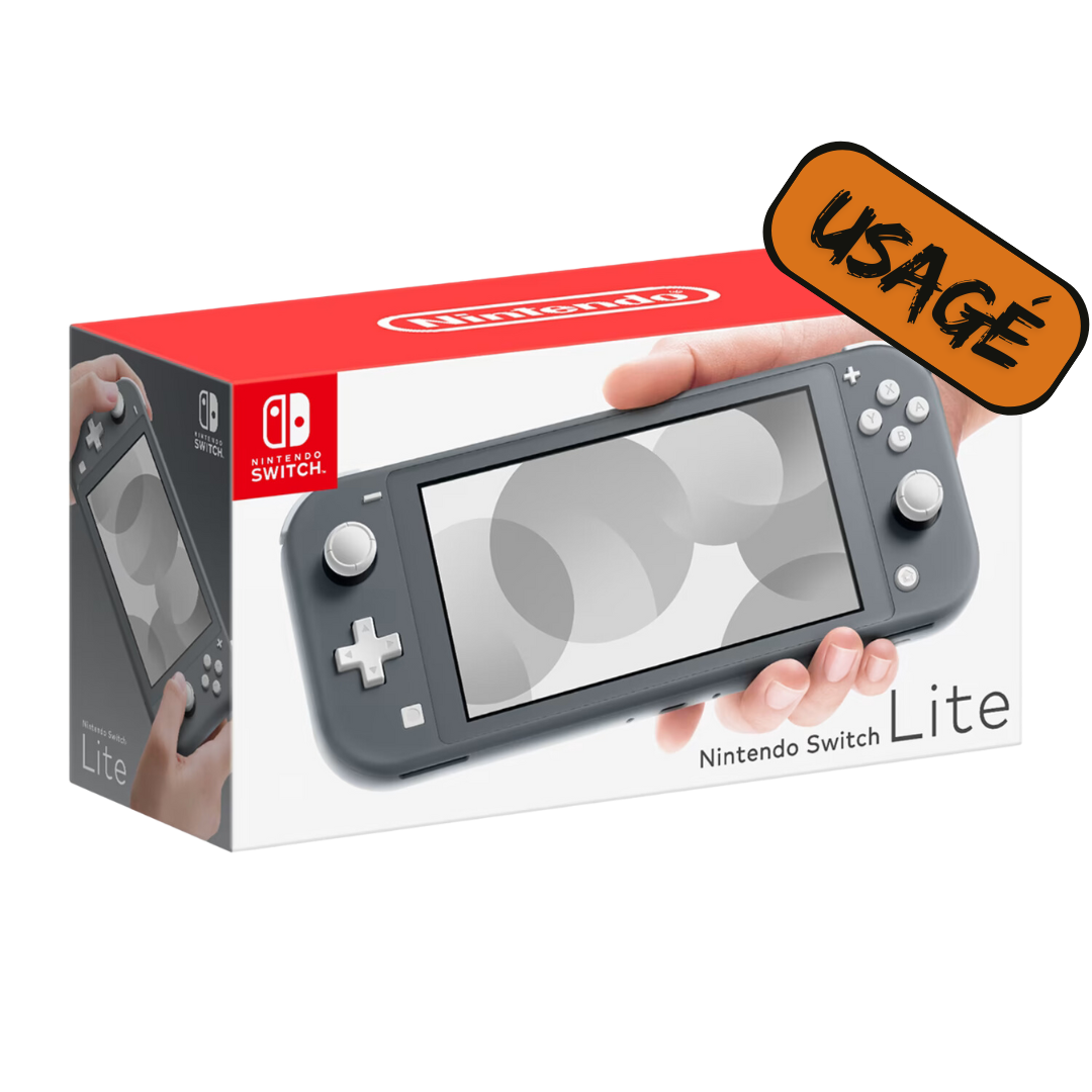 Nintendo Switch | Console Nintendo Lite - Gris + Carte Mémoire 128gb - Usagé