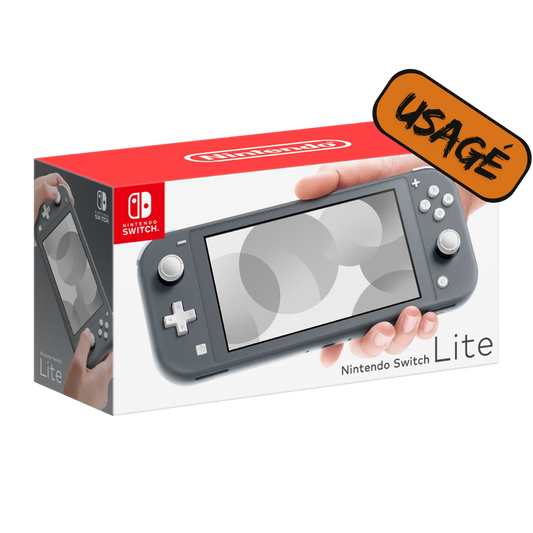 Nintendo Switch | Console Nintendo Lite - Gris + Carte Mémoire 128gb - Usagé