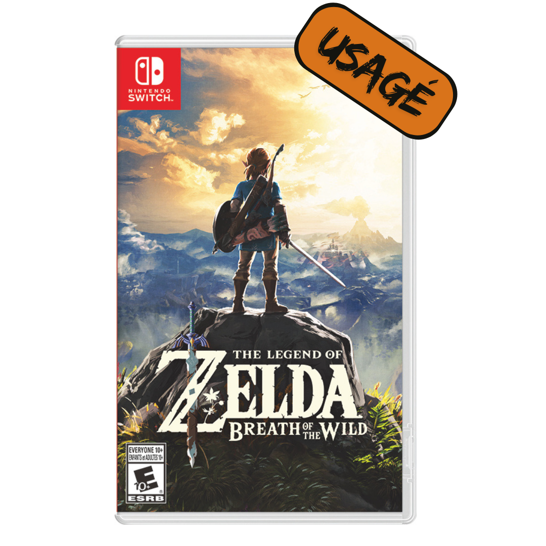 Nintendo Switch | The Legend Of Zelda Breath Of Wild - Usagé