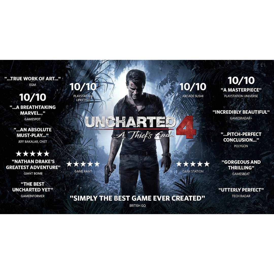 Playstation 4 | Uncharted 4 - Usagé