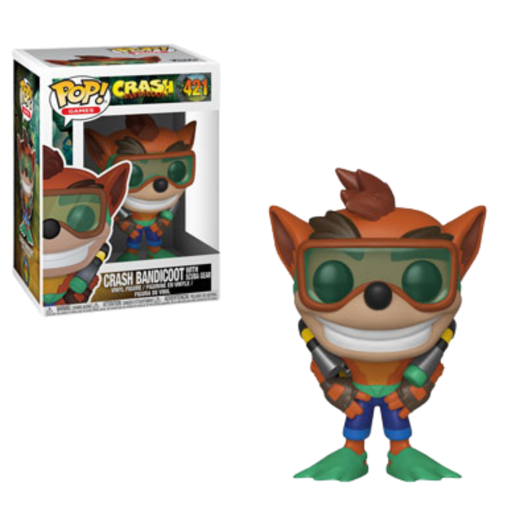 Funko Pop! | Crash Bandicoot with Scuba Gear #421