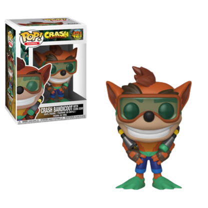 Funko Pop! | Crash Bandicoot with Scuba Gear #421