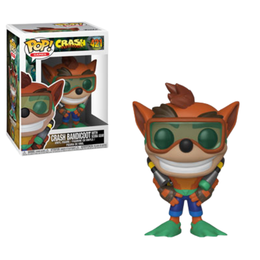 Funko Pop! | Crash Bandicoot with Scuba Gear #421