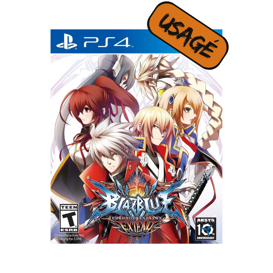 Playstation 4 | Blazblue Chrono Phantasma Extend - Usagé