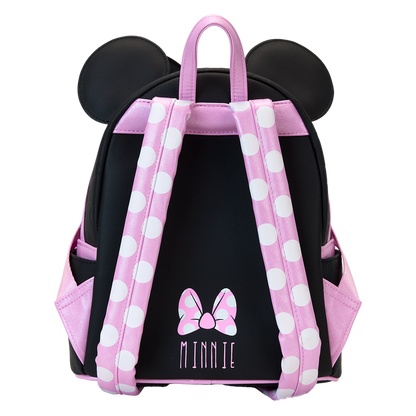 Loungefly | Sac à Dos - Minnie Mouse Floral Rock The Dots
