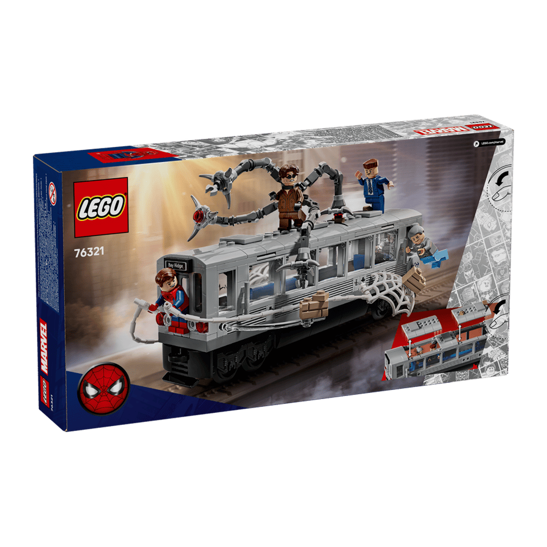 Lego | Spider-Man Vs Doc Ock Train Scene - 76321
