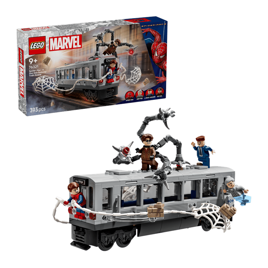 Lego | Spider-Man Vs Doc Ock Train Scene - 76321