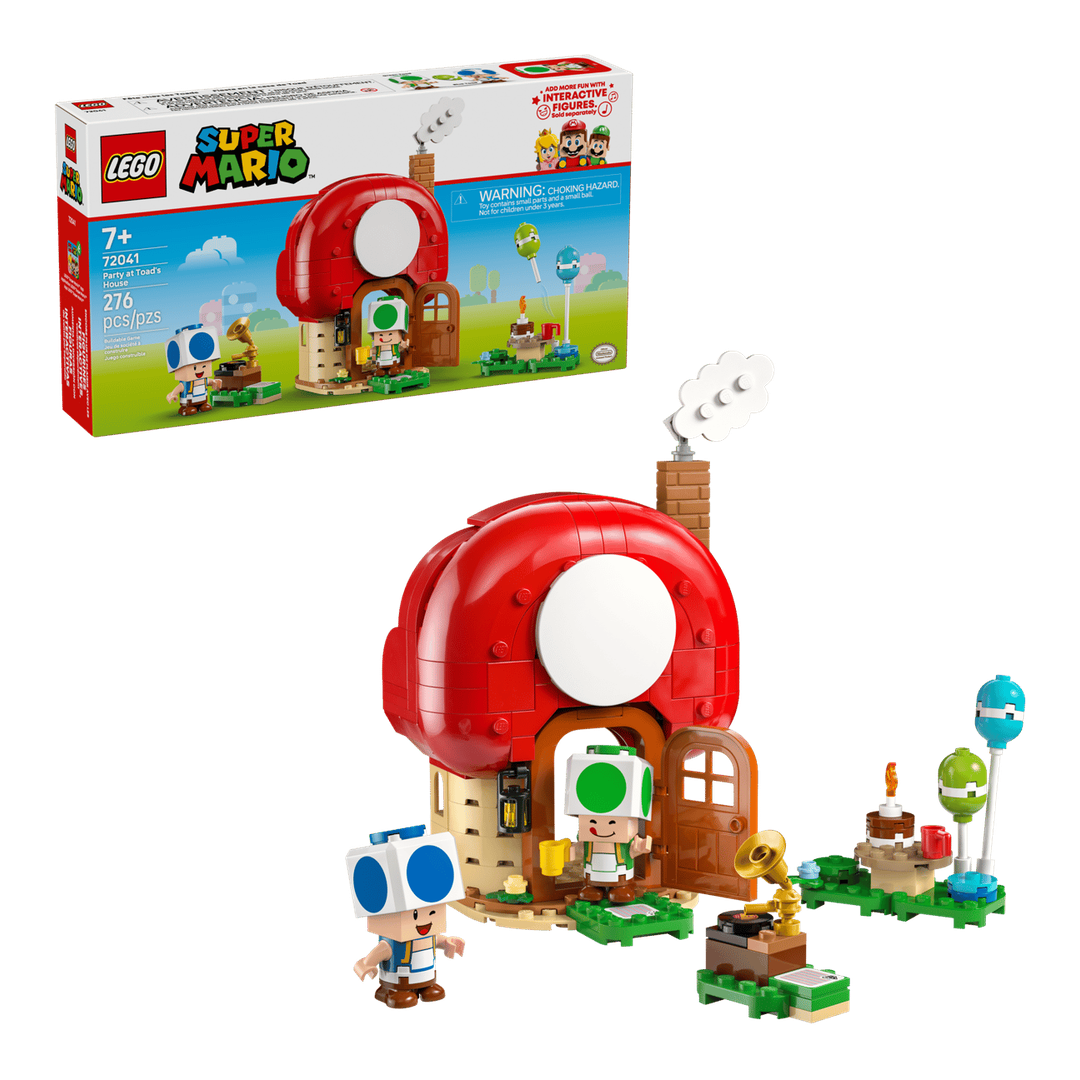Lego | Super Mario Party At Toad House - 72041