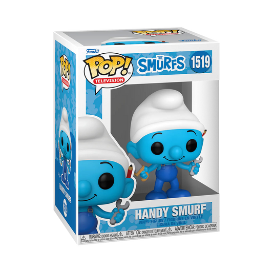 Funko Pop | Handy Smurf #1519 — Avec boîte