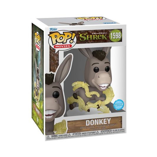Funko Pop | Donkey (Glitter) #1598 — Avec boîte