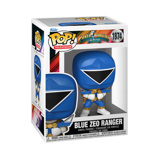 Funko Pop | Zeo Blue Ranger #1874 — avec boîte