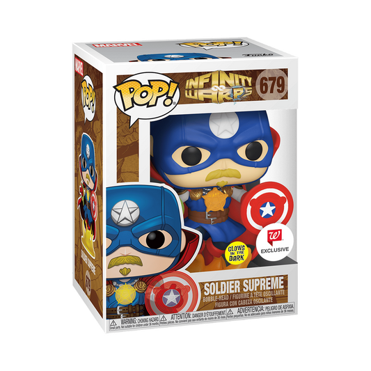 Funko Pop | Soldier Supreme (Glow in the Dark) #679 — avec boîte