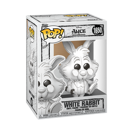 Funko Pop | White Rabbit (Sketch) #1650 — avec boîte